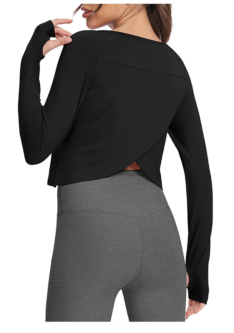 여성용 긴팔 요가 조끼 속건 통기성 스포츠 탑 O넥 슬 - Yoga & Fitness Classes By Niharika Zirakpur Reviews 리뷰 및 가격